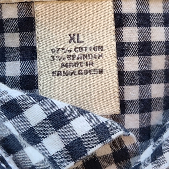 St. John's Bay Men's Comfort Flex Button Down Shirt, Size: XL - Picture 6 of 10